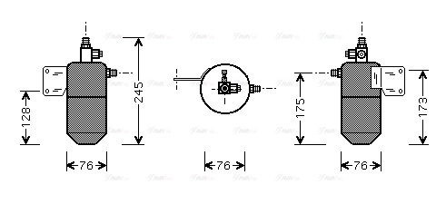 Dryer, air conditioning (VLD033)