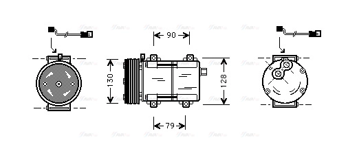 Compressor, air conditioning (FDAK280)