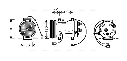 Compressor, air conditioning (AIAK179)