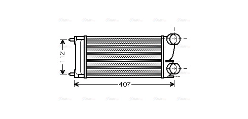 Charge Air Cooler (PEA4332)