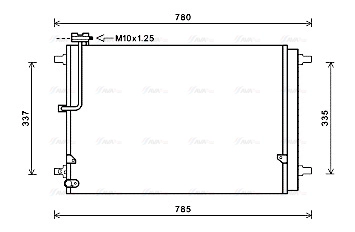 Condenser, air conditioning (AI5368D)