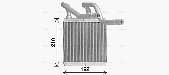 Heat Exchanger, interior heating (DN6466)