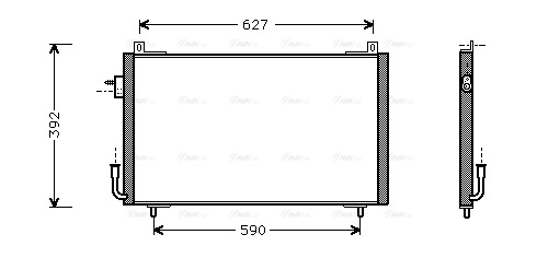 Condenser, air conditioning (PE5192)