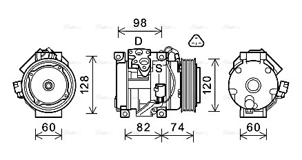 Compressor, air conditioning (TOK724)