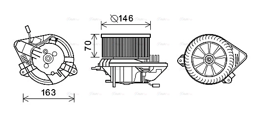Interior Blower (CN8295)