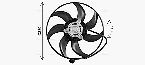 Fan, engine cooling (RT7675)