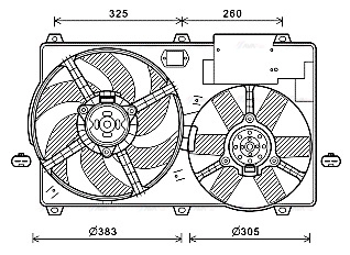 Fan, engine cooling (CN7554)