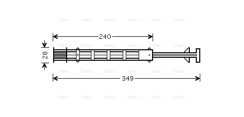 Dryer, air conditioning (MSD358)