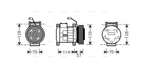 Compressor, air conditioning (JEAK034)