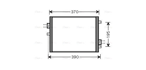Condenser, air conditioning (PRA5052)
