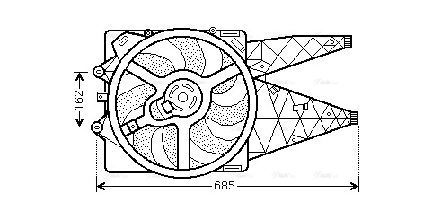 Fan, engine cooling (FT7531)