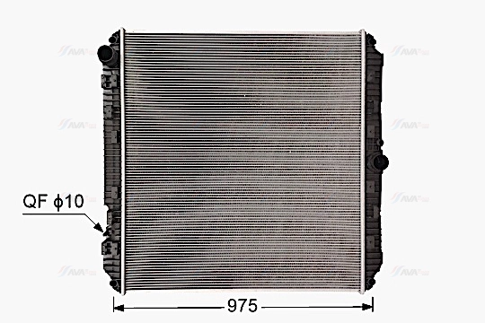 Radiator, engine cooling (ME2339N)