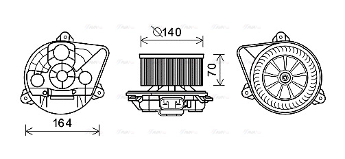 Interior Blower (OL8623)