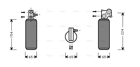Dryer, air conditioning (RTD254)