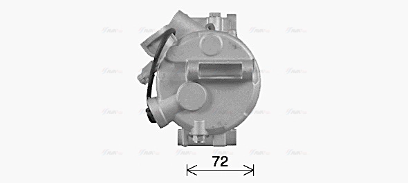 Compressor, air conditioning