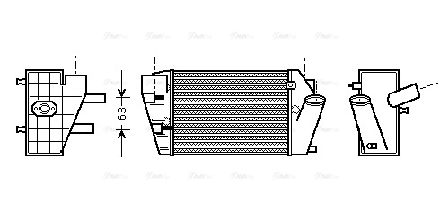Charge Air Cooler (AIA4187)