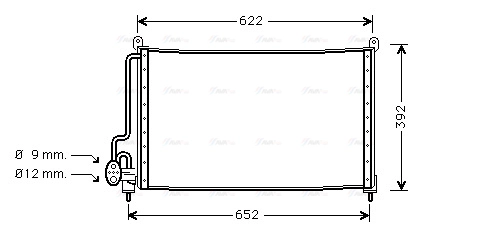 Condenser, air conditioning (OL5229)