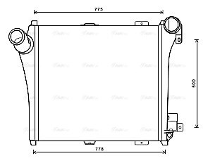 Charge Air Cooler (RE4097)