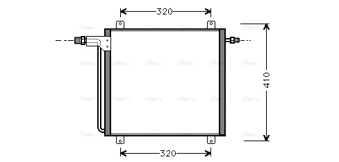 Condenser, air conditioning (RT5200)