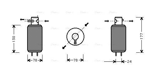 Dryer, air conditioning (VND165)
