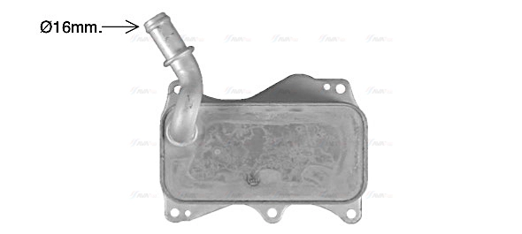 Oil Cooler, engine oil (MS3749)