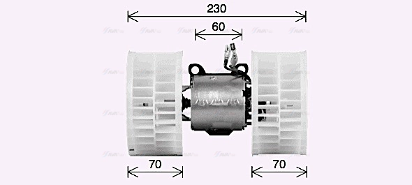 Interior Blower (MS8774)