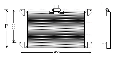 Condenser, air conditioning (SC5009)