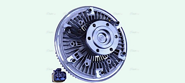 Clutch, radiator fan