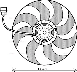 Fan, engine cooling (VN7526)