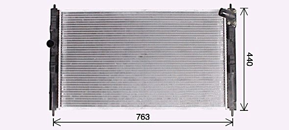 Radiator, engine cooling (MT2276)
