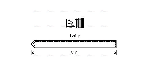 Dryer, air conditioning (FDD616)