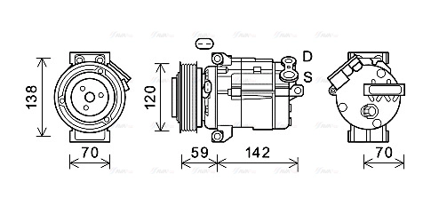 Compressor, air conditioning (CTK063)