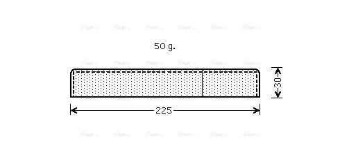 Dryer, air conditioning (UVD125)