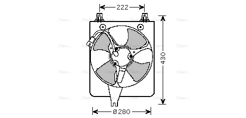 Fan, engine cooling (HD7529)