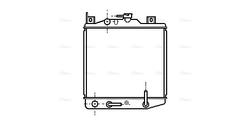 Radiator, engine cooling (SZ2023)