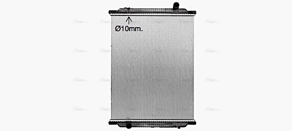 Radiator, engine cooling (RE2070N)