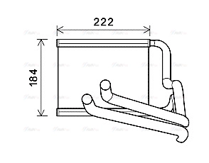 Heat Exchanger, interior heating (HY6236)