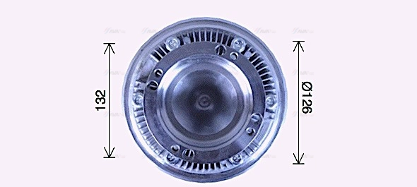 Clutch, radiator fan