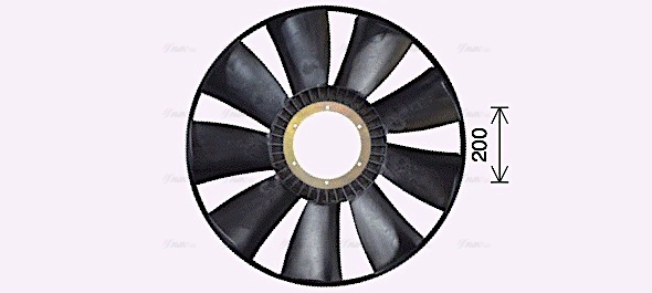 Clutch, radiator fan