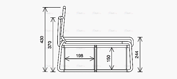 Heat Exchanger, interior heating (SC6048)