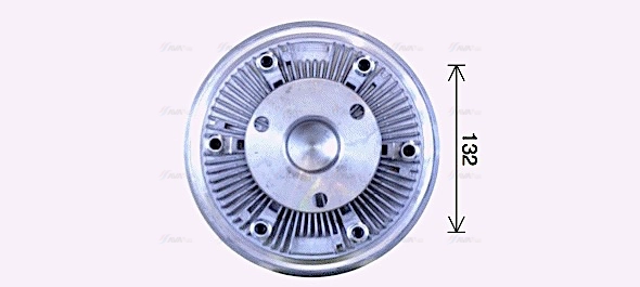 Clutch, radiator fan