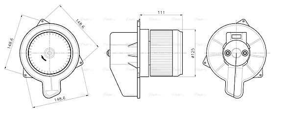 Interior Blower (FT8489)