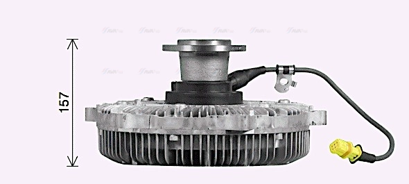 Clutch, radiator fan