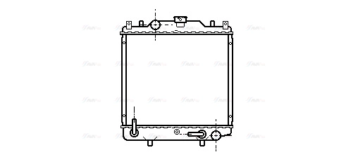 Radiator, engine cooling (SZ2029)
