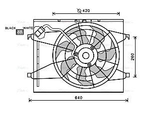 Fan, engine cooling (KA7523)