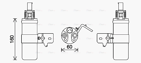 Dryer, air conditioning (FDD650)