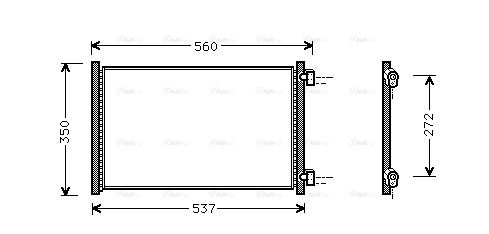 Condenser, air conditioning (FT5214)