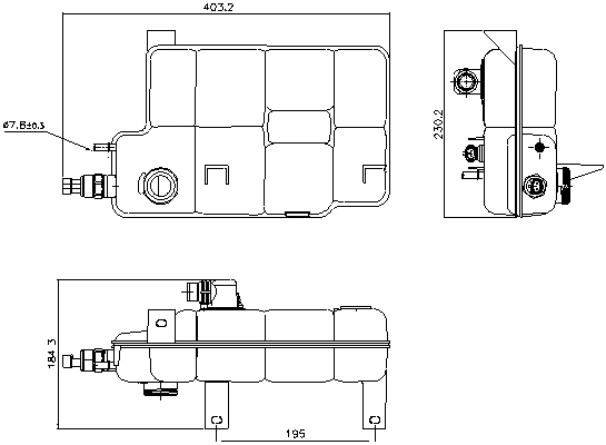 Expansion Tank, coolant