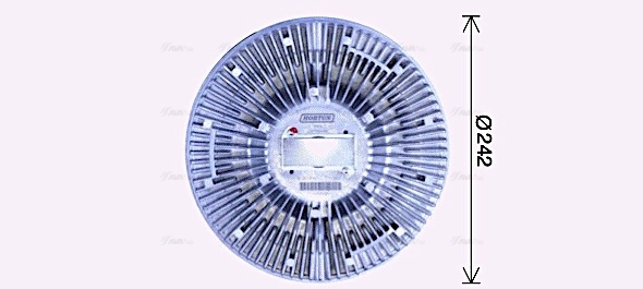 Clutch, radiator fan (IVC143)