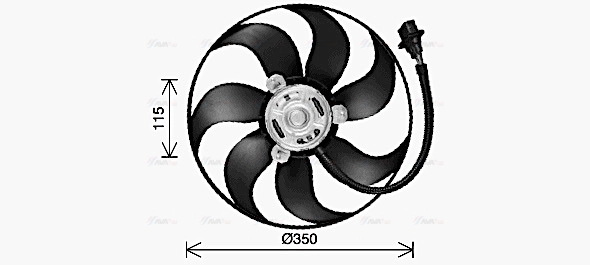 Fan, engine cooling